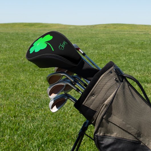 Shamrock Irish St. Patrick's Day 4Sean Golfheadcover (Insitu)