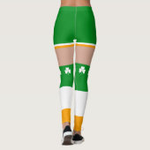Shamrock Irish St Patricks Day Novelty Fun Leggings (Achterkant)