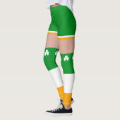 Shamrock Irish St Patricks Day Novelty Fun Leggings (Links)
