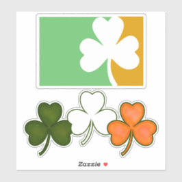 Shamrock Irish St Patricks day Sticker