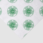 Shamrock Irish Stamp Tissuepapier (Detail)