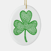 Shamrock Keramisch Ornament (Rechts)