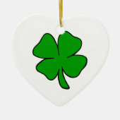 Shamrock Keramisch Ornament (Voorkant)