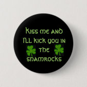 Shamrock Kick Button (Voorkant)