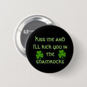 Shamrock Kick Button (Voorkant /achterkant)