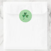 Shamrock klaver Irish Envelope Seal Sticker (Tas)