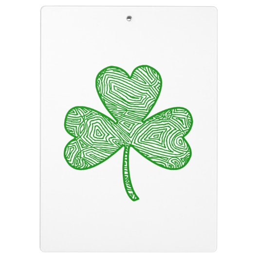 Shamrock-klembord Klembord (Achterkant)