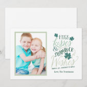 Shamrock Kusjes (Voorkant / Achterkant)