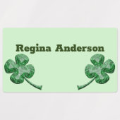 Shamrock Labels (Design 1)