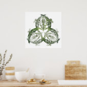 Shamrock Lace Poster (Keuken)