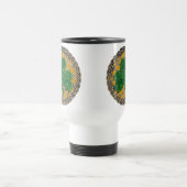 Shamrock, Lattice and Celtic Knoins on Gold Mok (Center)