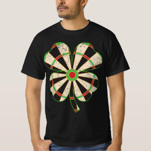 Shamrock Leaf Lucky Darts St. Patrick's Da T-shirt