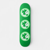 Shamrock Leaf Persoonlijk Skateboard (Voorkant)