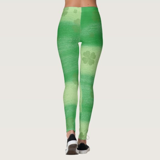Shamrock Leggings voor St. Pat's Day (Achterkant)
