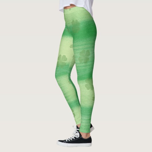 Shamrock Leggings voor St. Pat's Day (Links)