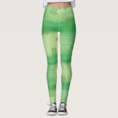 Shamrock Leggings voor St. Pat's Day (Voorkant)