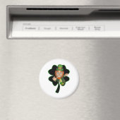 Shamrock Leprechaun Magneet (Insitu (Vaatwasser))