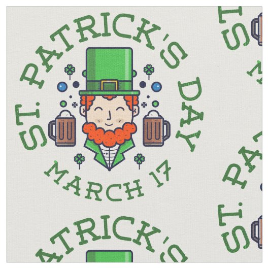 shamrock leprechaun stof (Close Up)
