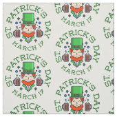 shamrock leprechaun stof (Swatch)