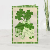 Shamrock Letter Kaart (Voorkant)
