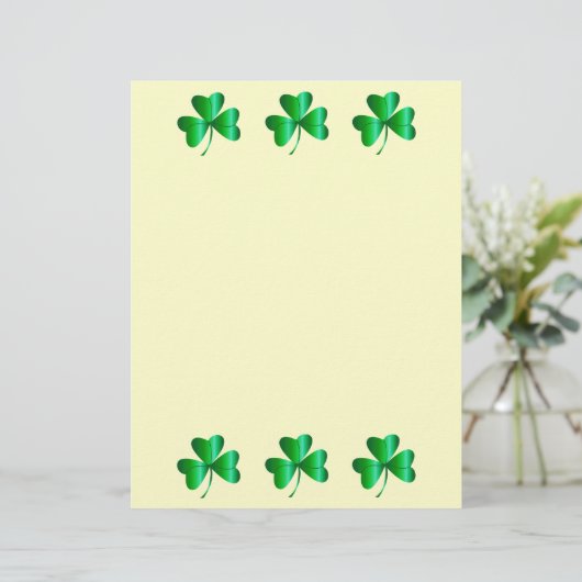 Shamrock Letterhead (Staand voorkant)