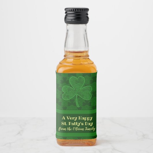 Shamrock Likeurfles Etiket (Voorkant)
