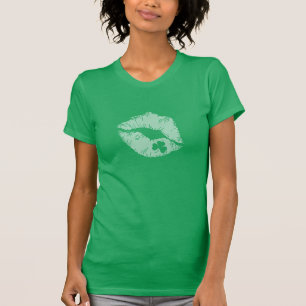Shamrock Lips - Kus me Ik ben Iers Shirt