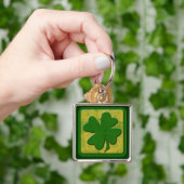 Shamrock Logo Vintage Sleutelhanger (Hand)
