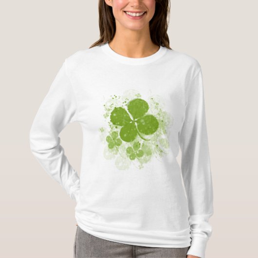 Shamrock Long Sleeved T-Shirt (Voorkant)