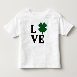Shamrock Love Design Kinder Shirts