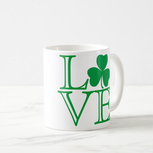 Shamrock Love Mok (Voorkant rechts)