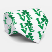 Shamrock LOVE Stropdas (Opgerold)