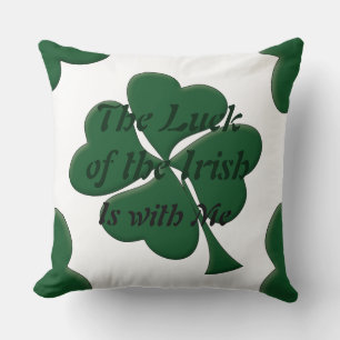 Shamrock Luck van the Irish Decorative Pillow Kussen