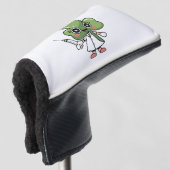Shamrock Lucky Charm Nurse Kawaii Lucky Charm Golfheadcover (3/4 voorkant)