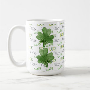 Shamrock Lucky Coffee Mok