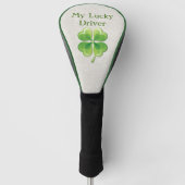 Shamrock Lucky Driver Hoesje Golfheadcover (Voorkant)