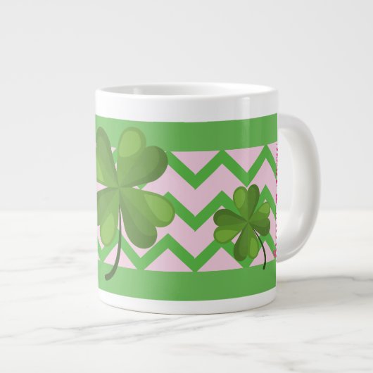 Shamrock Lucky in Liefde Mok (Voorkant rechts)
