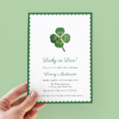 Shamrock Lucky In Love St Patricks Vrijgezellenfee Kaart