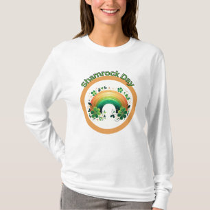 Shamrock Lucky Rainbow T-shirt