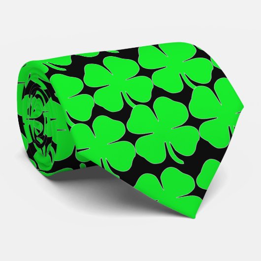 Shamrock Lucky Stropdas (Opgerold)