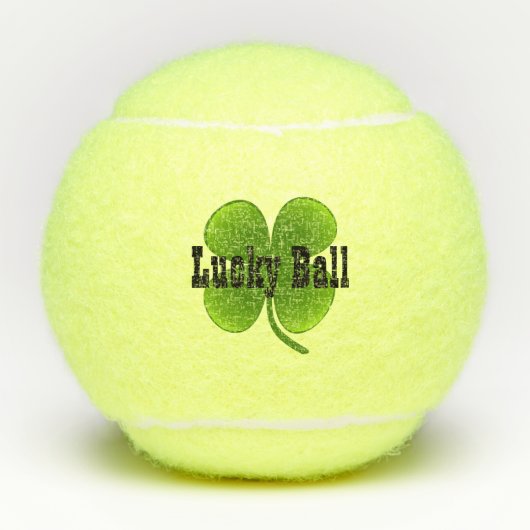Shamrock Lucky Tennis Balls Tennisballen (Voorkant)
