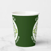 Shamrock Mandala 21ste verjaardagsfeestje Papieren Bekers (Links)