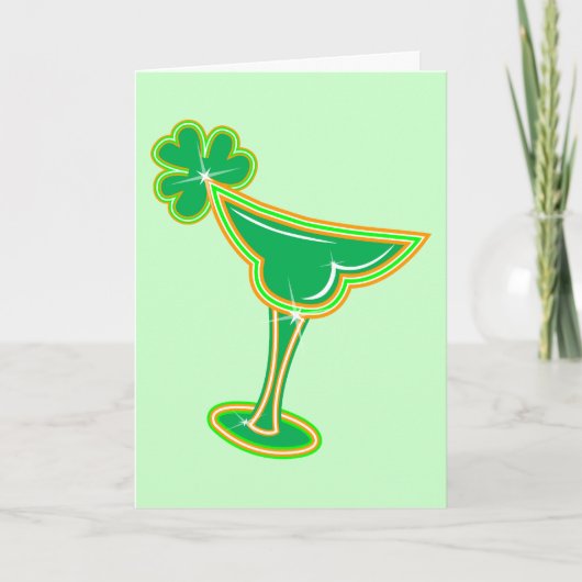 Shamrock Margarita Kaart (Voorkant)