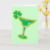 Shamrock Margarita Kaart (Gele Bloem)
