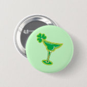 Shamrock Margarita Ronde Button 5,7 Cm (Voorkant /achterkant)