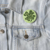 Shamrock Meadow 2 Ronde Button 5,7 Cm (In situ)