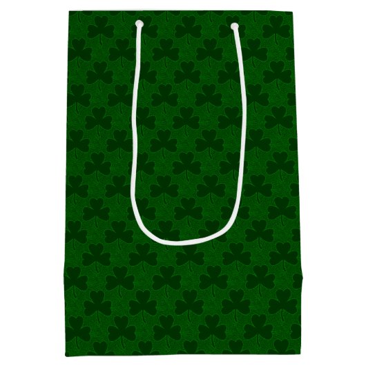 Shamrock Medium Cadeauzakje (Achterkant)