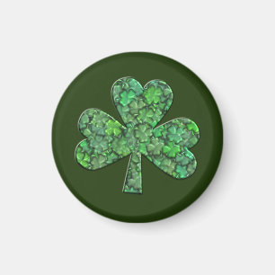 Shamrock met Clovers Inside Magneet
