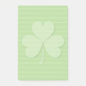 Shamrock met gerolde lijnen post-it® notes (Voorkant)