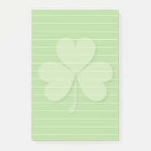 Shamrock met gerolde lijnen